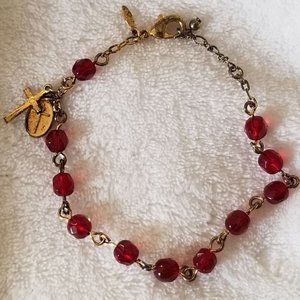 Vintage AVON Religious First Communion Bracelet